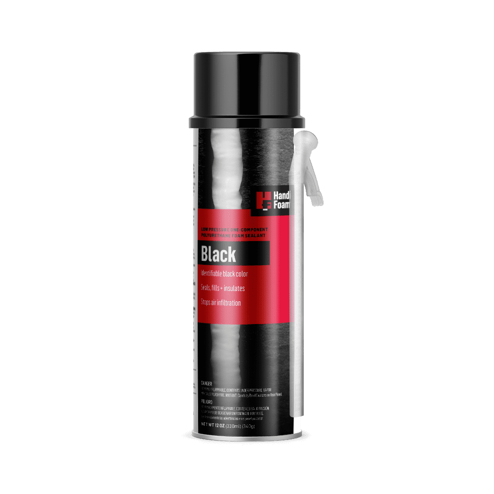 HandiFoam Black Foam Sealant, Black, 12oz 2 Pack