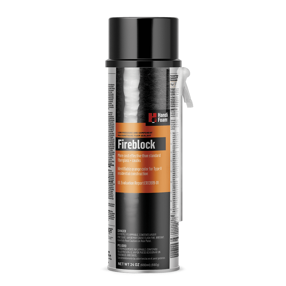 HandiFoam FireBlock Straw Foam Sealant