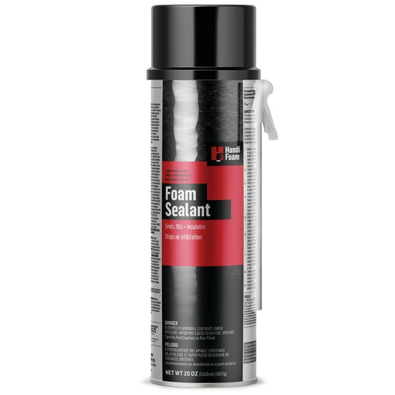 HandiFoam Sealant Straw Foam, 20 oz Straw Foam
