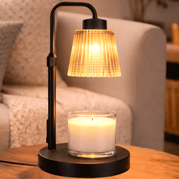 Candle Warmer Lamp with Timer Adjustable Electric Candle Lamp Room Decor HandiGo USA 2*50W GU10 Bulb