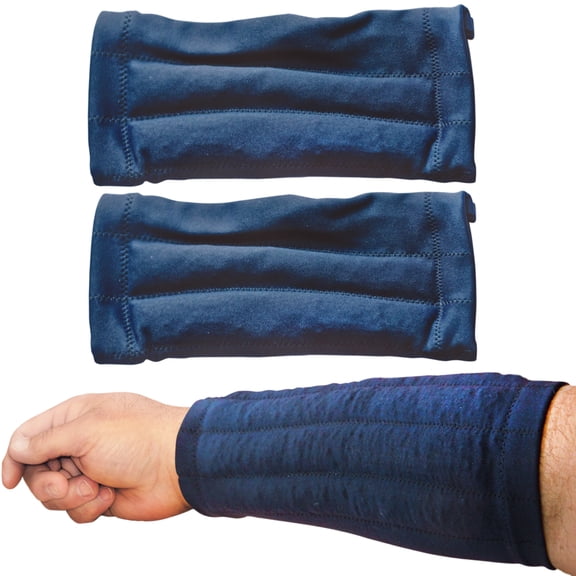 HandiThings Arm Weights - 1 Pair of Latex Free, Weighted Arm Compression Sleeve for Tremor Control Perfect Physical Therapy Equipment for Therapeutic Compression (Arm Weight: X-Large (Pair))