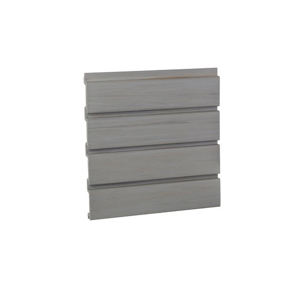 HandiWall Slatwall Panels - 80 Inch (Driftwood Slate)