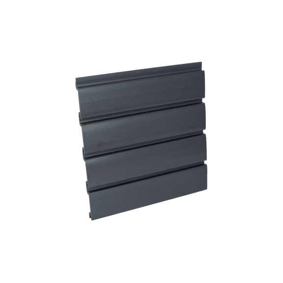 HandiWall Slatwall Panels - 80 Inch (Graphite)