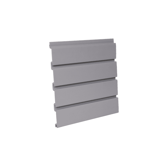 HandiWall Slatwall Panels - 80 Inch (Gray)