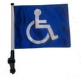thumbnail image 1 of Handicap Golf Cart Flag with SSP Flags EZ On & Off Bracket, 1 of 2