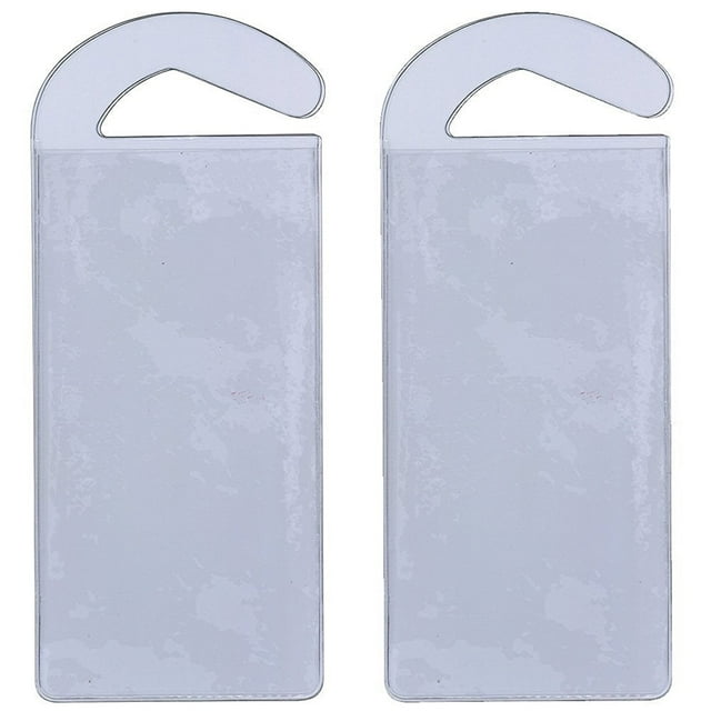 Handicap Permit Placard Protective Holder Set of 2