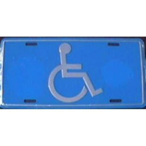 Handicap Sign License Plate
