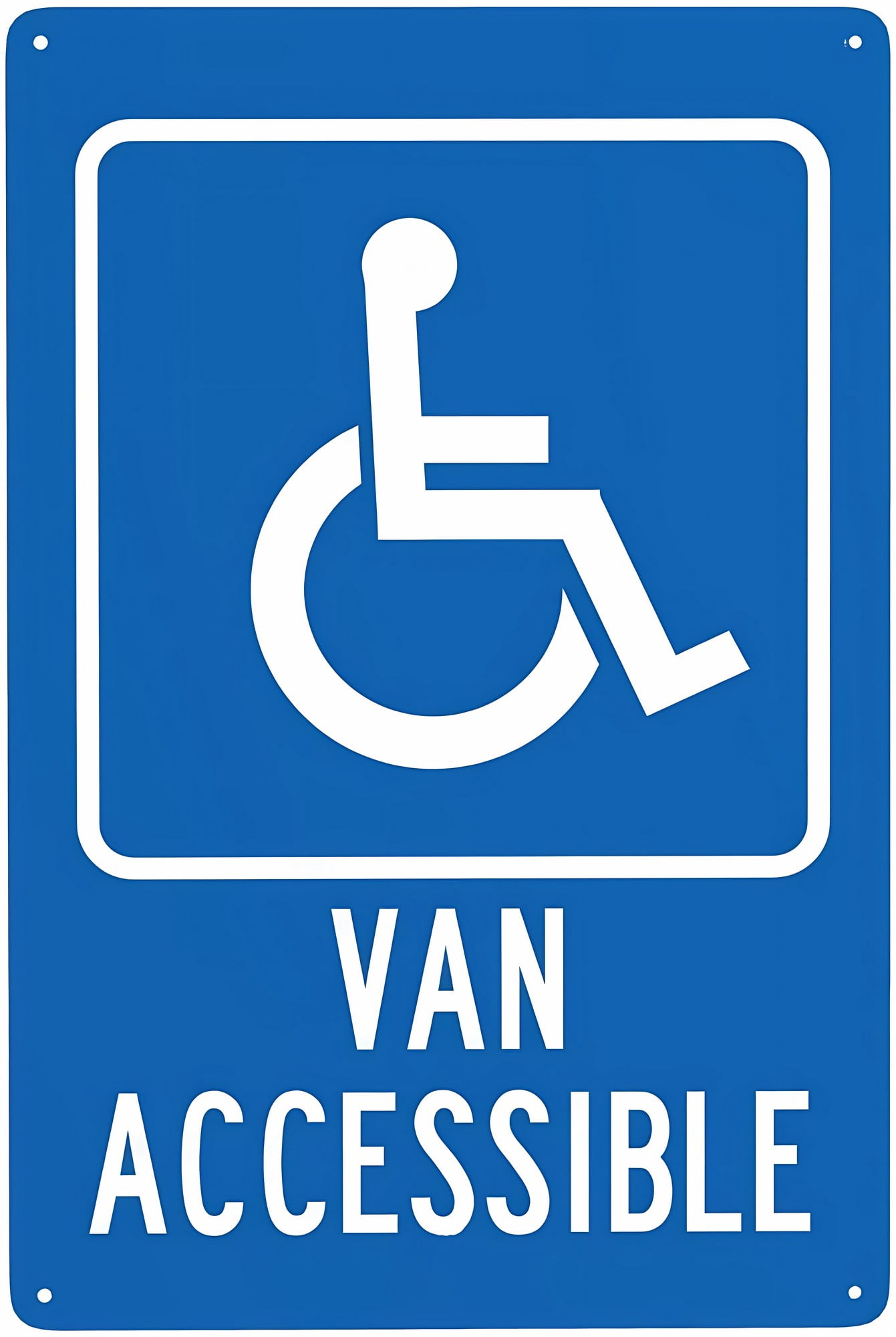 Handicap Van Accessible Parking Sign - 8