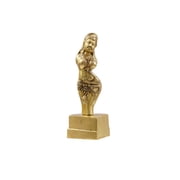 Handicaped Radha Brass Statue withut arms and legs for Puja, Home Mandirs, Decor, Gifts, showpiece by Pooja Bazar 3.5 X 11X 3.5 In
