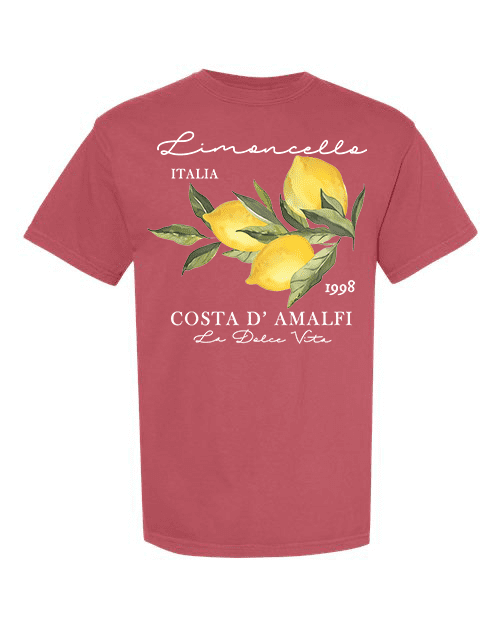 La Dolce Vita Lemon Graphic Tee