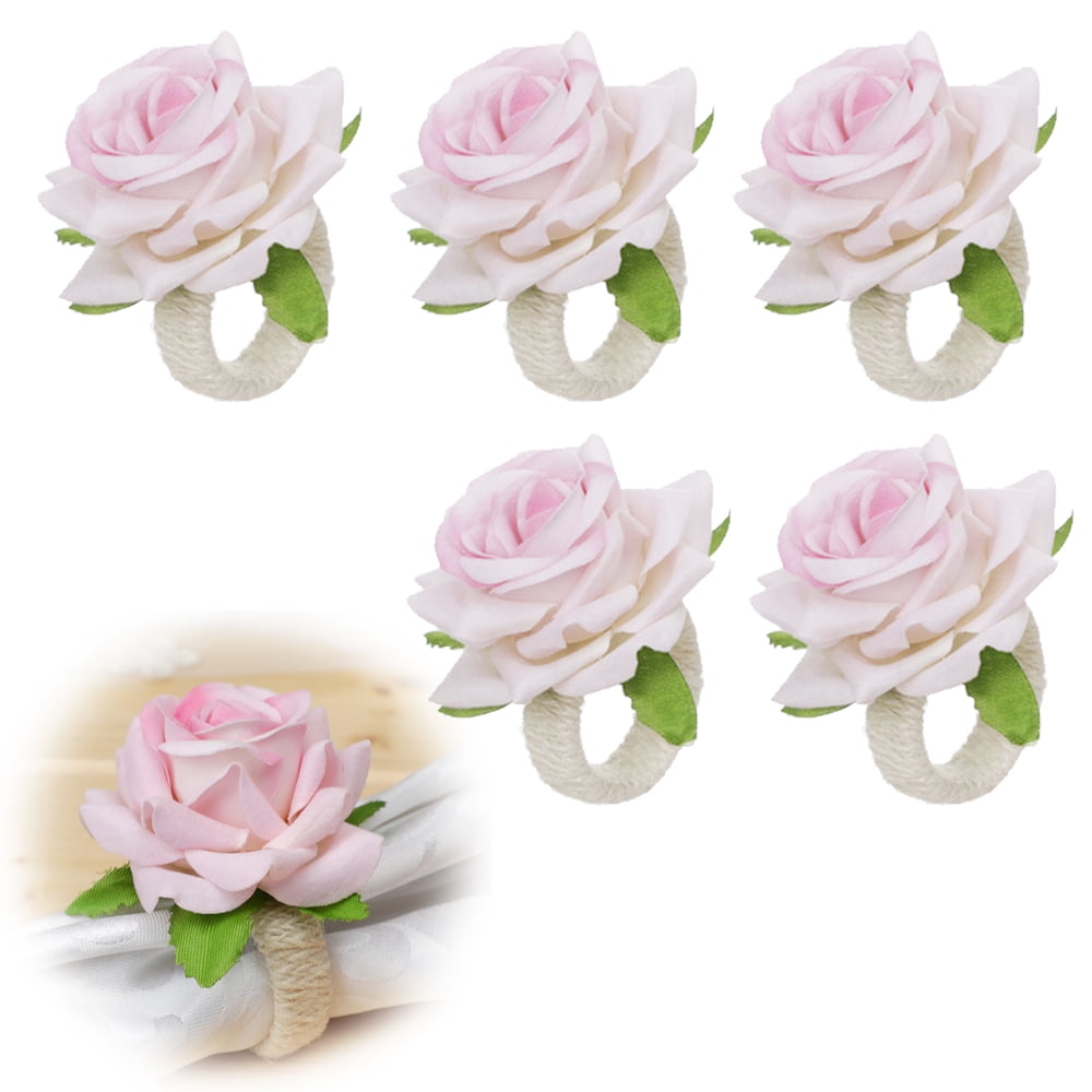 Flower Napkin Holder And Weight Set main image 1