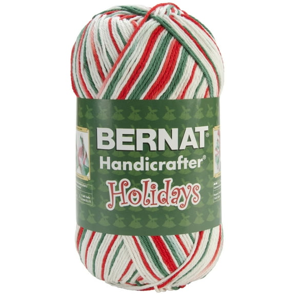 Handicrafter Cotton Yarn - Ombres-Mistletoe, Pk 2, Bernat