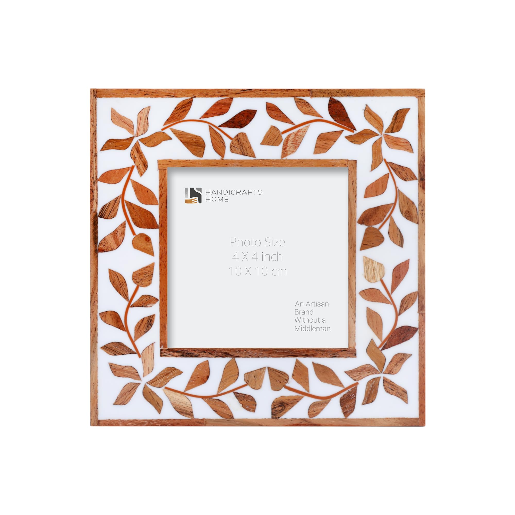 Handicrafts Home 4x4 Square Picture Frame – Nido Design | Handmade ...