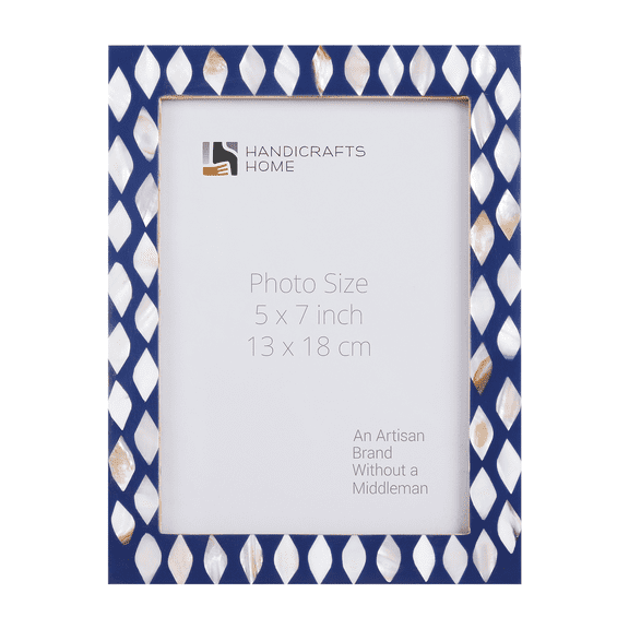 Handicrafts Home 5x7 Inches Decorative Picture Frame Avant Collection Wooden Photo Frame and Collage, Avant Drops