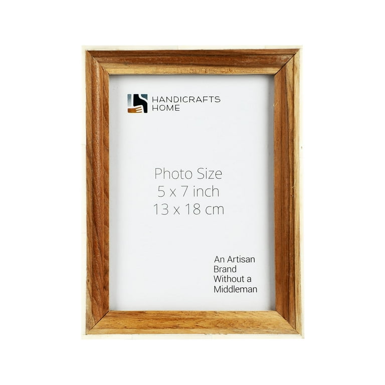 Handicrafts Home 5x7 Picture Frames - Vintage Style Wall Hanging
