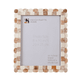 thumbnail image 1 of Handicrafts Home 8x10 Brown Picture Frame, Handmade Scallop pattern Bone inlay Photo Frame for Wall & Tabletop, Boho Farmhouse Home Decor, Gallery Wall & Desk Decor, Family Picture Frame Fall decor, 1 of 8