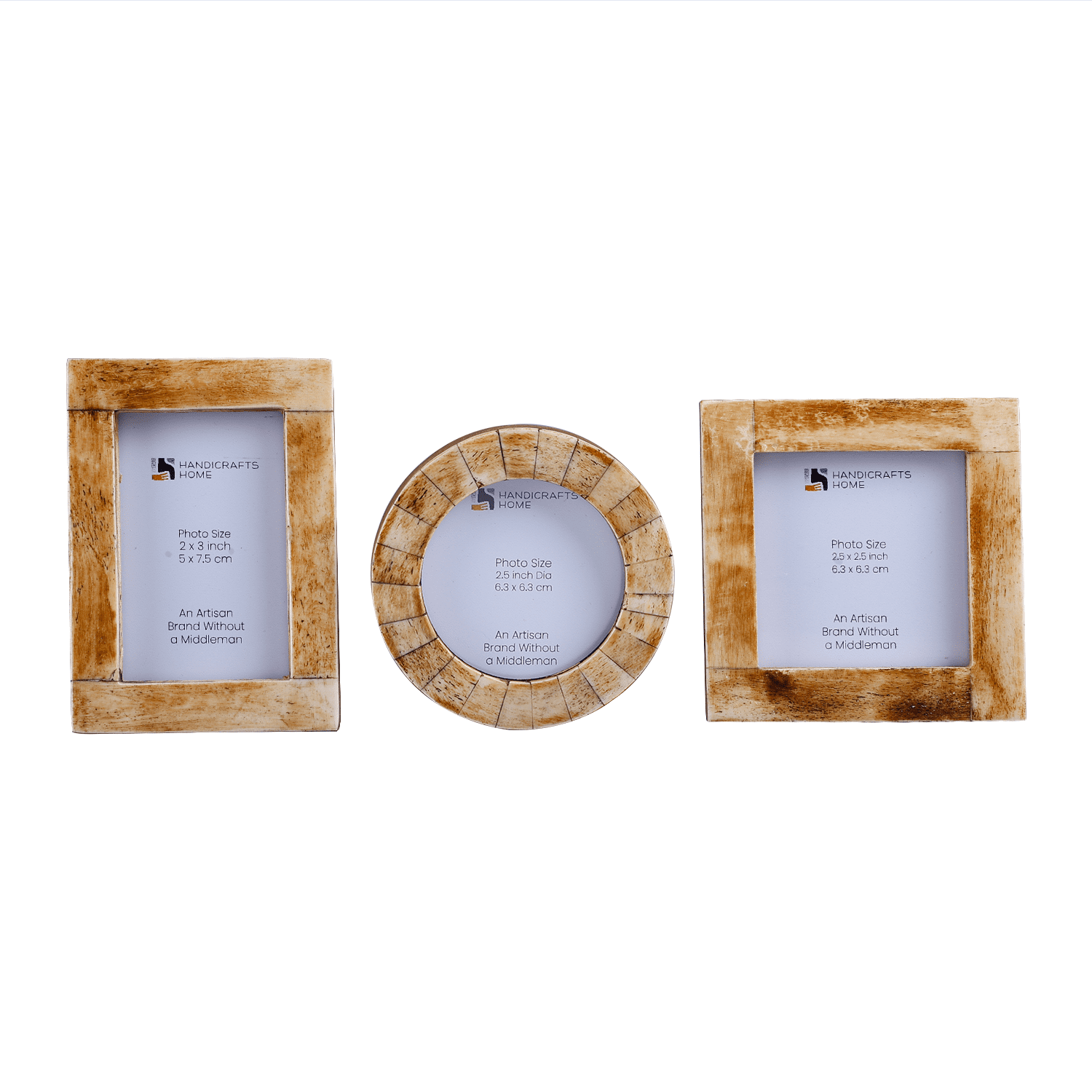 Small Photo Frame Handicrafts Home Vintage Mini Picture Frame Set of 3, Small Antique ...