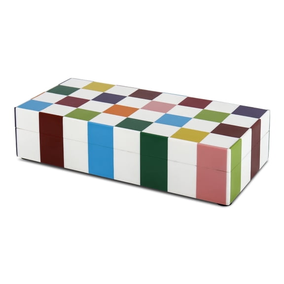 Handicrafts Home Decorative Box with Lids for Home Decor Handmade Modern Keepsake Accessories Collectible Multipurpose Box 10x4.5x2.5, Medley Jester