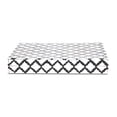 thumbnail image 1 of Handicrafts Home Handmade Moroccan Pattern Inspired Decorative Box - Small Storage Organizer for Neck Chains, Watches, Memory Keepsakes - Boho Style Treasure Box, Multipurpose Gift - B&W, 7x10x1.5, 1 of 8