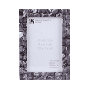 Handicrafts Home 4x6 Picture Frame Mother of Pearl Collection, Handcrafted Photo Frame, Small Picture Frame for Living Room, Office Desk Decor, Gift for her, Thanksgiving gift for friends & Family