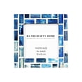 thumbnail image 1 of Handicrafts Home Indigo Picture Frames - Shades of Blue Bone Inlay - Mosaic Style Photo Frames Size 4X4, 1 of 7