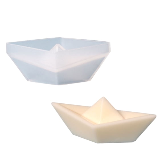 Handicrafts Making Mold Silicone 3D Boat-Shaped Handmade Craft Decorations Mold