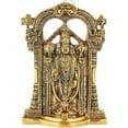thumbnail image 1 of Handicrafts Tirupati Balaji Metal Finish Idol Decorative Showpiece Gift for Home Office, Antique Gold, 1 of 2