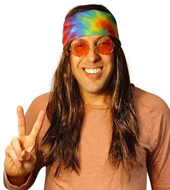 Ens Ladies Psychedelic Psy Colour Burst Tie Dye Bandana Bandanna Trance Goa Hippy