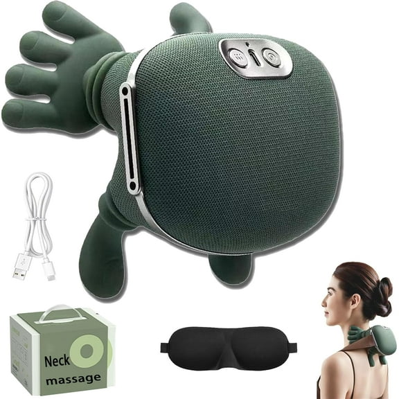 Handiva Massager, Handiva Neck Massager for Shoulder, Neck and Shoulder Massage Machine, with Heat, Deep Kneads, Adjustable Fit, Gifts for Women, Men, Mom and Dad