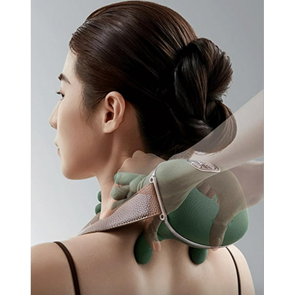 Handiva Massager - Neck and Shoulder Pro, Rotating 3D Massage Nodes That Mimic Real Fingers, Deep Tissue Shiatsu Massage, The Handiva Massager Pain Relief, Muscle Pain Soothing, Relax and De-Stress