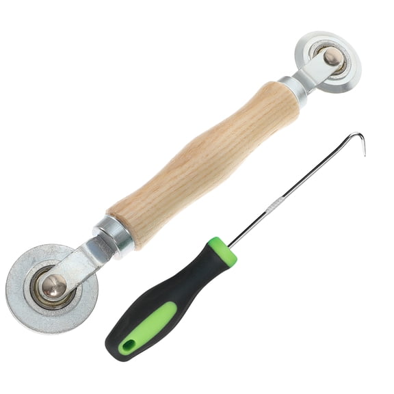 Handle Adjustable Window Gauze Kit Screen Rolling Tool Patio Door