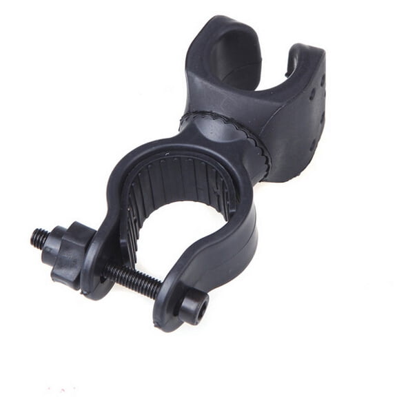 MERRYHAPY LED Flashlight Bike Mount Quick-Release Clamp for 22-29mm Lights Black and Easy to Install