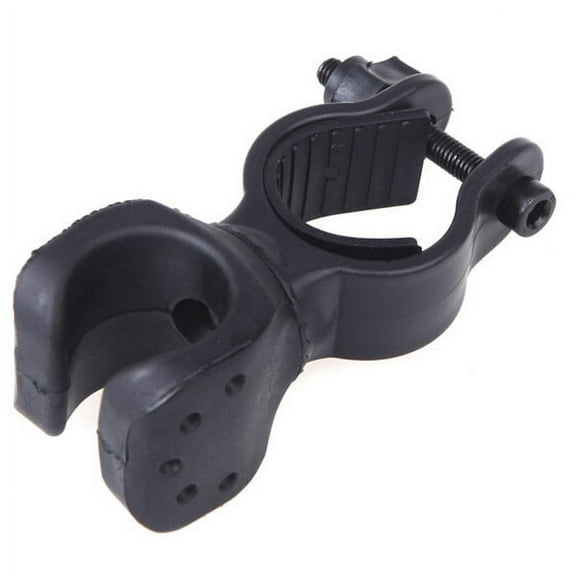 Universal 360 Degree Rotating Flashlight Clip Holder for LED Torch with Quick Release Black 2x3 2x3