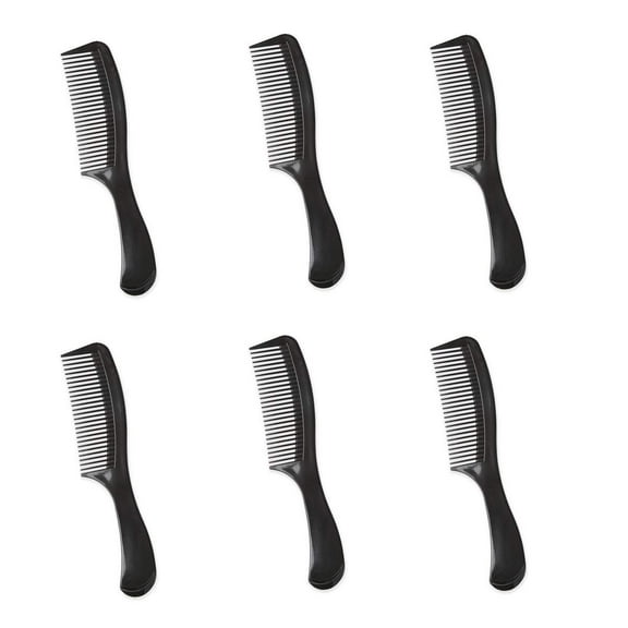 Handle Comb, 8.5" Long, Black (Pack of 6)