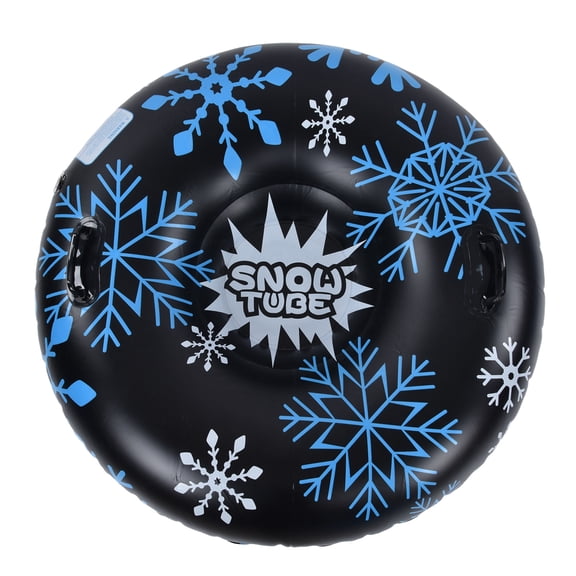 Handle-Equipped, Impact-Resistant Outdoor Single Snow Tube for Skiing and Tubing Inflatable Winter Ski Circle