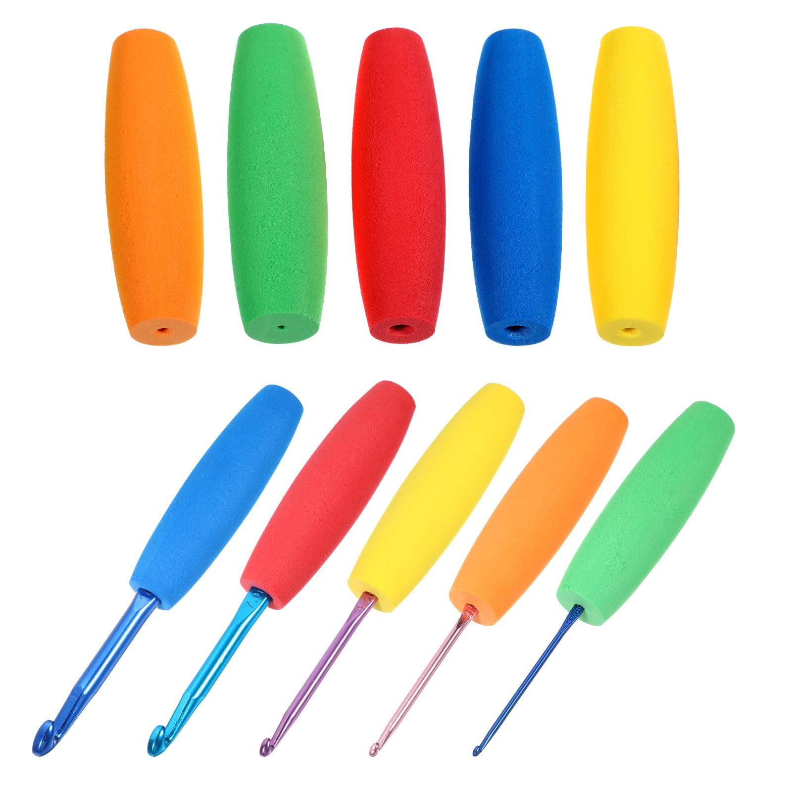 Handle Ergonomic Crochet Hook Grip Crochet Accessories Fits 2mm to