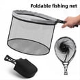thumbnail image 1 of Handle Fly Fishing Hand Net Small Mesh Foldable Landing Net Fishing Lures Net Outdoor Stream Fishing Tools Accessory L, 1 of 8