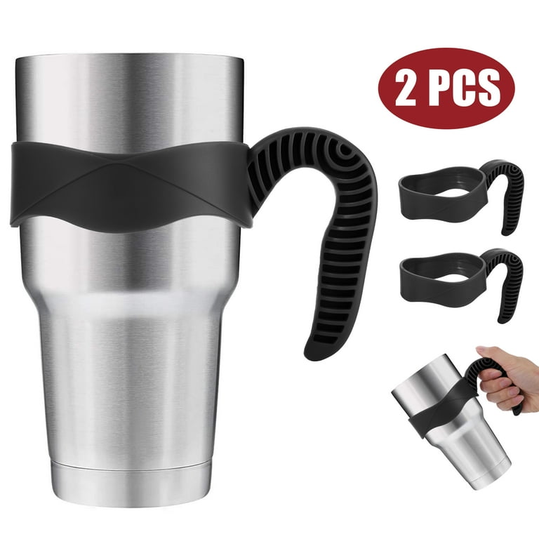 Tumbler Handle for 30OZ Tumbler Yeti Rambler Handle Anti Slip Travel Mug  Grip BPA Free Cup