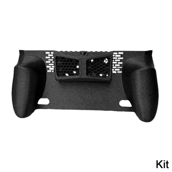 Handle Grips Compatible for GPD Win Mini, Handheld Game Console Hand Grip Holder Base Gaming Hard Shell Bracket Case Cover with Cooling Fan(Sold without manufacturer warranty)