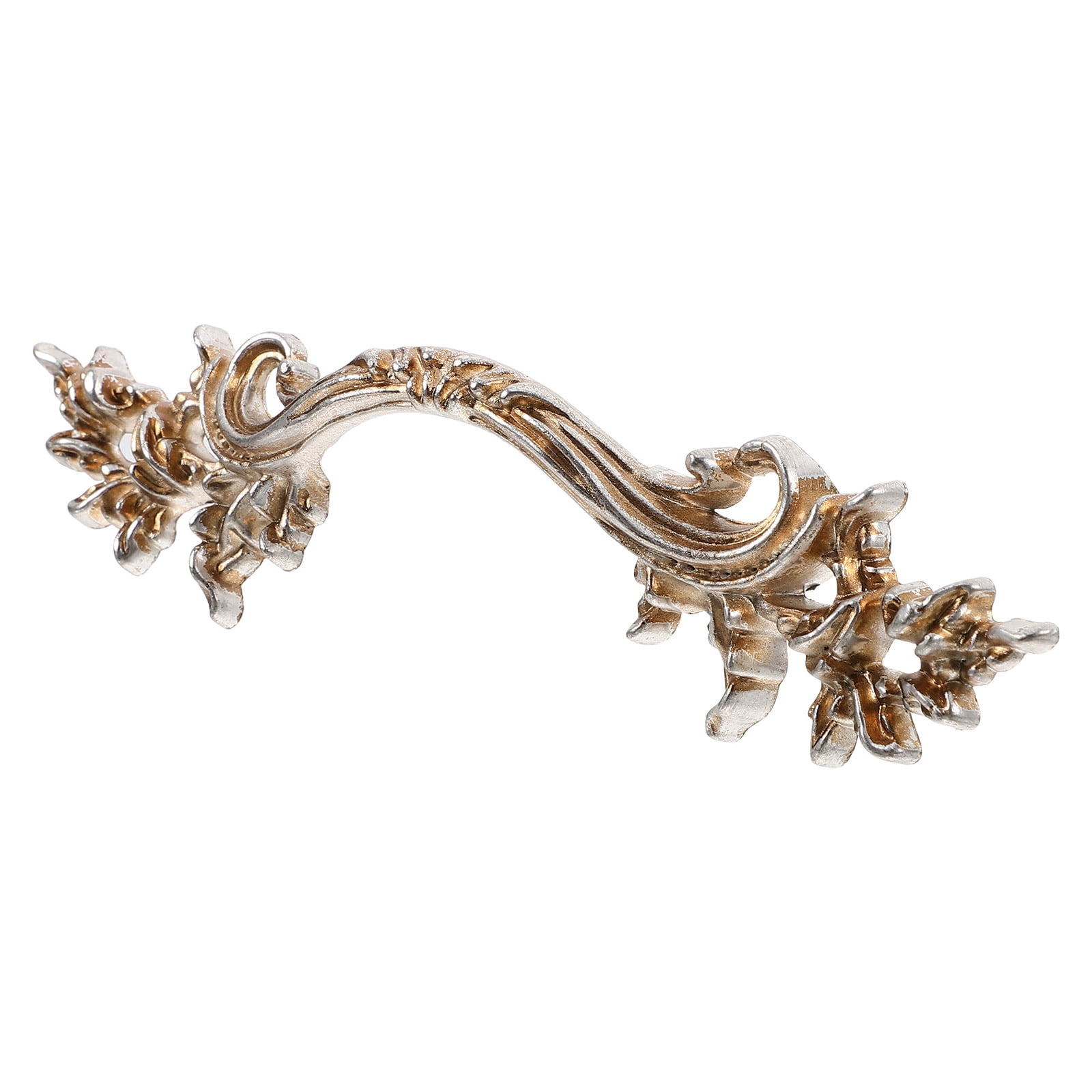 FOLOYORI Wardrobe Door Handles Zinc Alloy Silver Engraved For Diy  Enthusiasts 1 Set 6.1*1.4*0.4In - Walmart.com