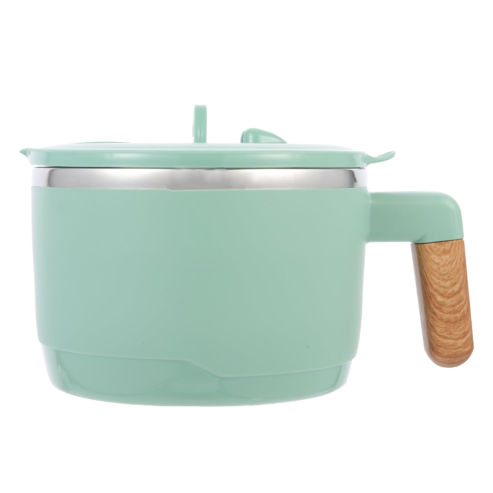 Handle Instant Noodle Bowl Insulated Serving with Lid Stainless Steel
