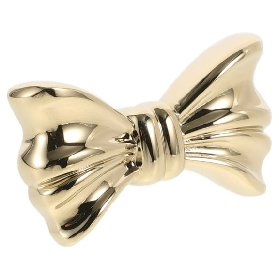 Handle Kitchen Cabinets Door Knob Bow Drawer Pulls Antique Brass Cabinet Knobs Gold Hardware for Cabinets