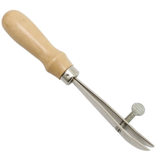 Handle Leather Edging Creaser Tool Adjustable Leather Scriber Tool Leather Working Tool for Leather Craft Stitching