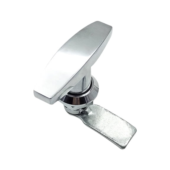 Handle Lock Rear Fixing T Zinc Alloy Tool Box Garage Door T Lock Cabinet Lock