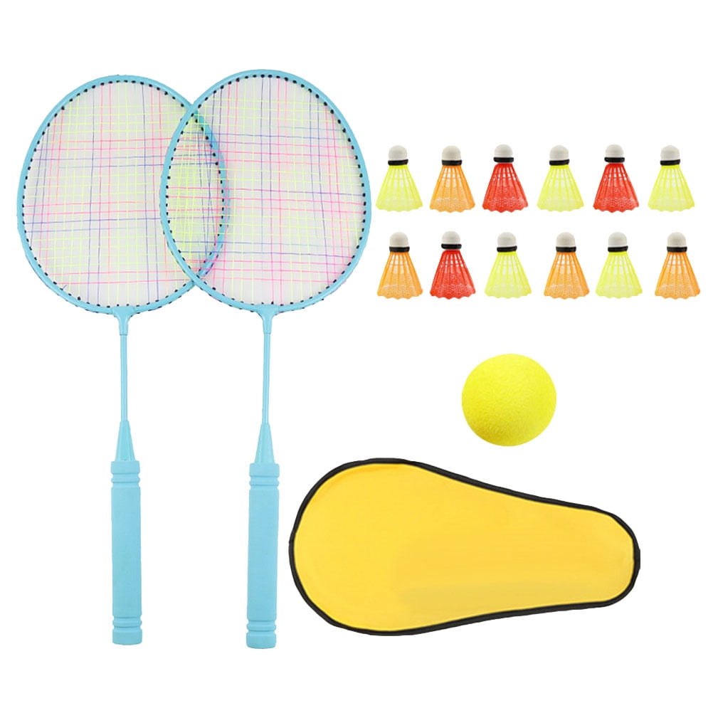 Handle Long Badminton Rackets Kids Badminton Set Training Tool Parent