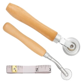 Handle Metal Creasing Tool With Perforating Tracing Wheel For Cardboard Adjustment Scrapbooking Paper Craft Project