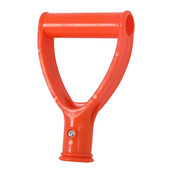 XTORKIT Plastic Snow Shovel Handle Replacement,D Grip Shovel Handle,for Easy Digging Raking,Universal Design,Labor Saving,1 Piece