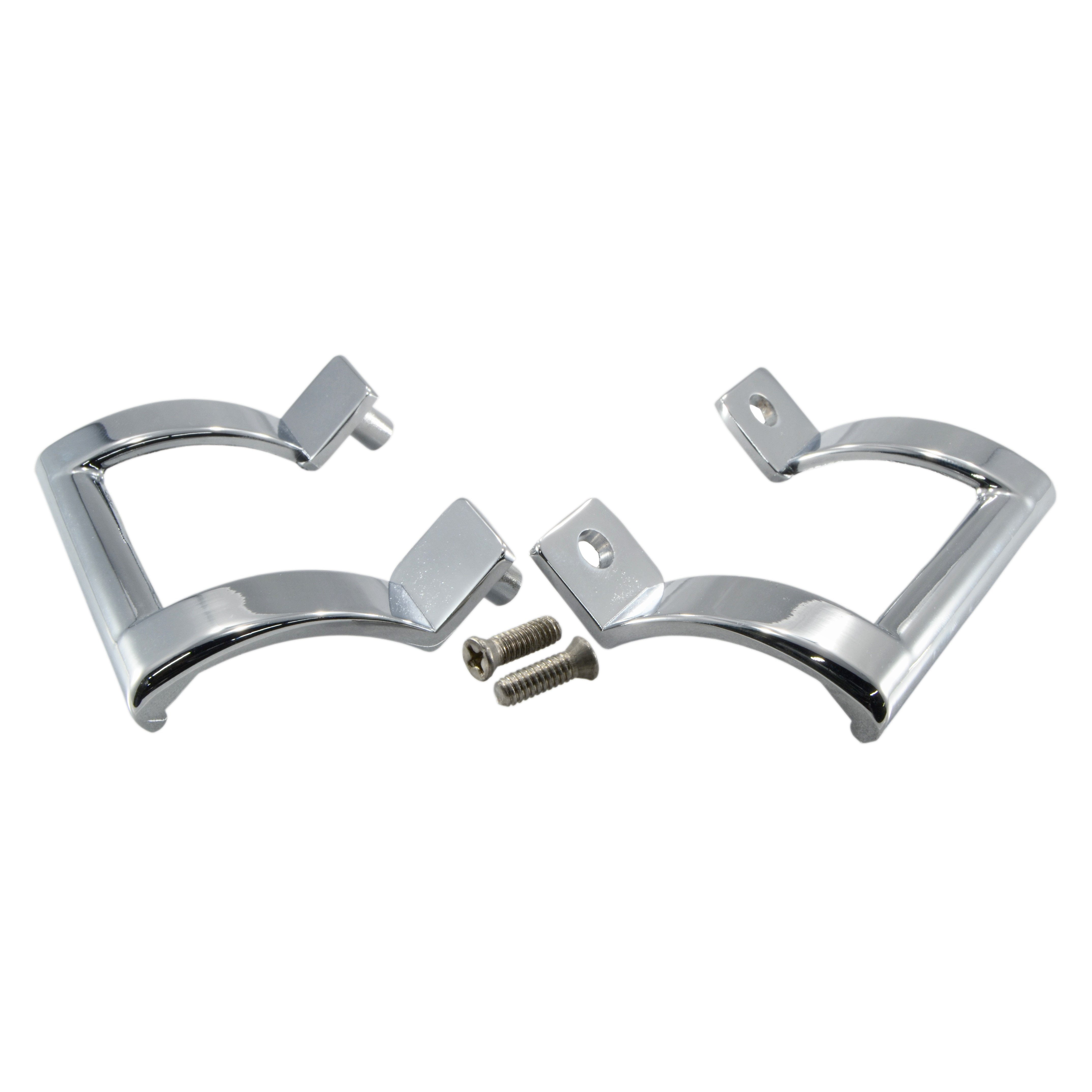 Chrome Bathroom Shower Door Handle Set