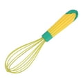 Handle Silicone Egg Beater Handle Manual Egg Beater Egg Mixer And Dough Eggbeater Cleats 5 Items