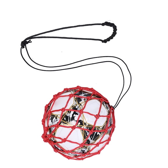 Handle Soccer Kicking Trainer with Lock Net Designs Soccer Bungees Training Juggling Net Fit Soccer Size 3, 4, 5